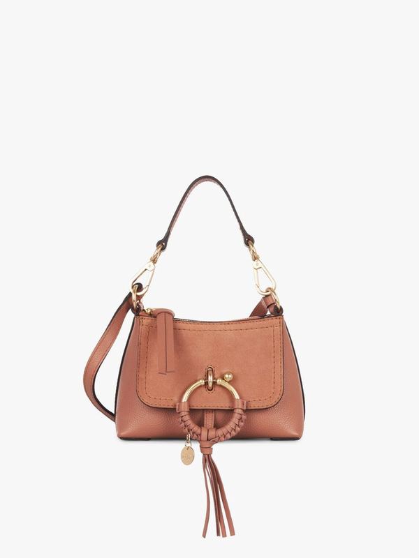 Mini Bandolera Mujer Chloé Joan Naranjas Suede Cowhide BPIK24609